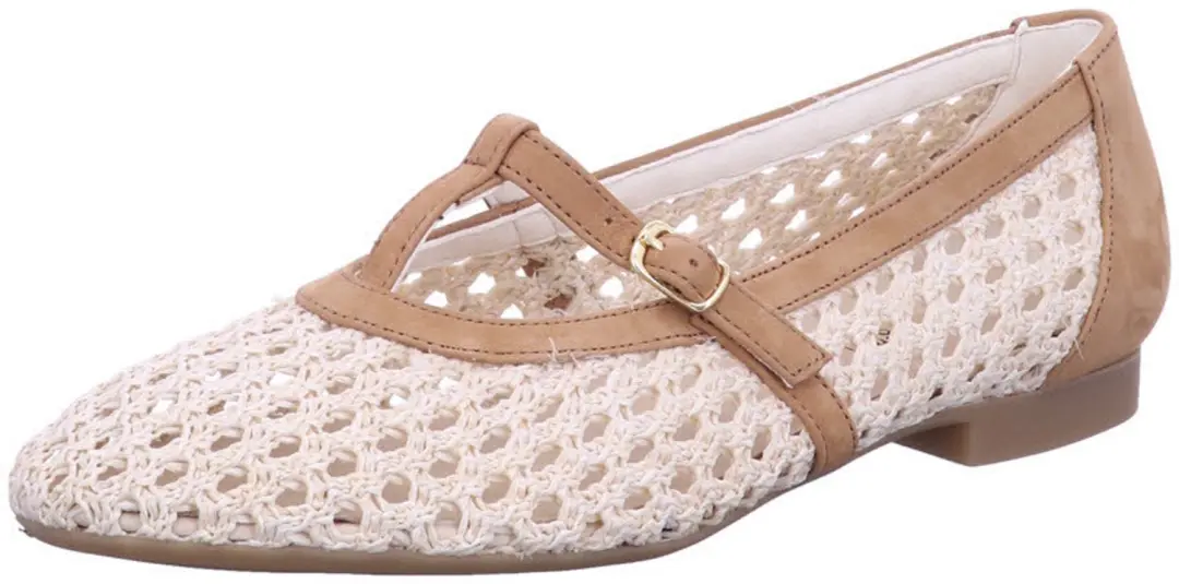 Paul Green 1143-000 dames ballerina's beige maat 42