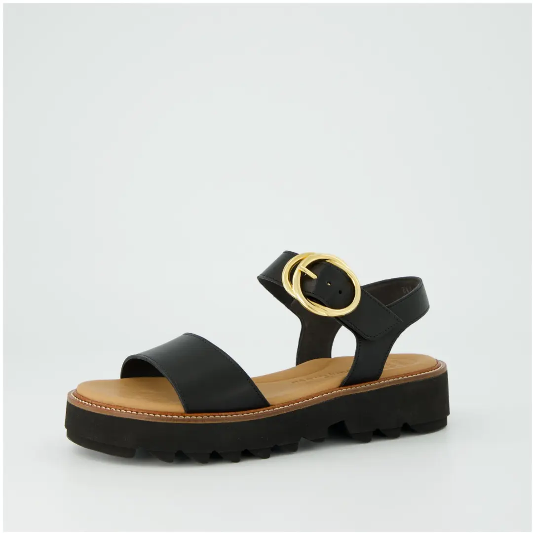 Paul Green 6189-009 dames sandalen zwart maat 41.5