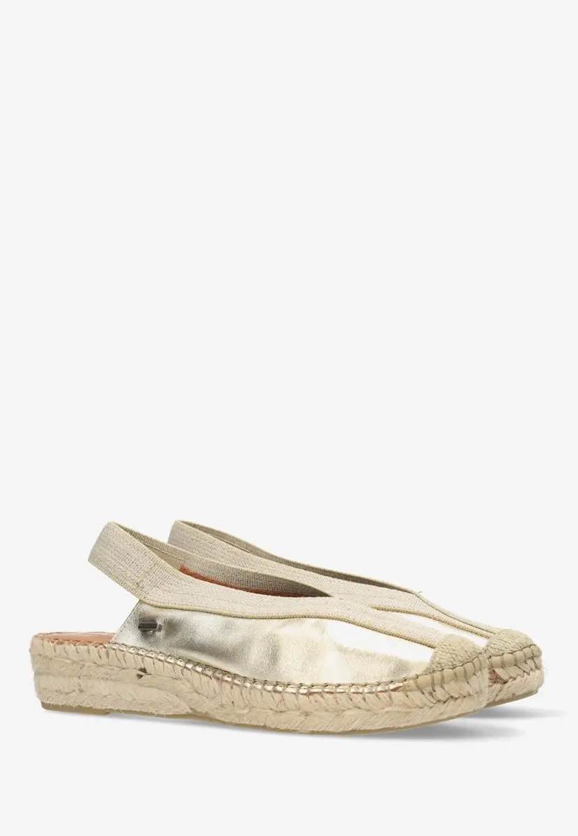 Shabbies Amsterdam Espadrille Palma Sling Gold