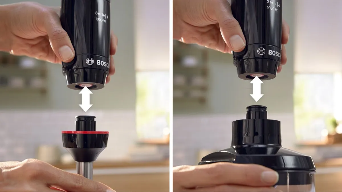 Bosch Serie 4 MSM4B621 - ErgoMaster staafmixer - 1000W - Zwart