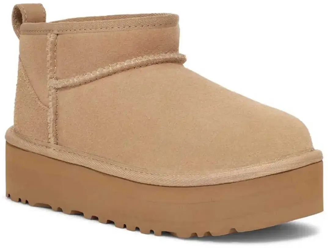 UGG Classic Ultra Mini Kinder Laarzen - Beige - afbeelding 4 van 6