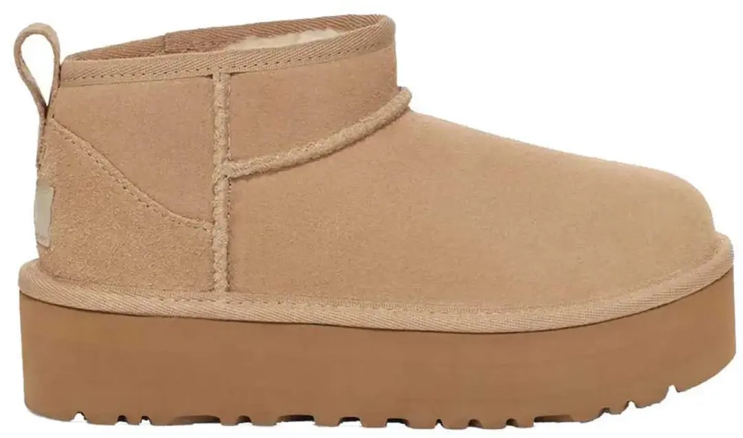 UGG Classic Ultra Mini Kinder Laarzen - Beige - afbeelding 2 van 6