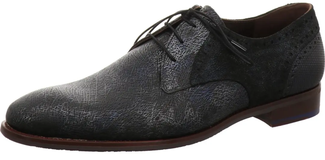 Floris van Bommel SFM 30361 blau heren veterschoenen blauw maat 45.5