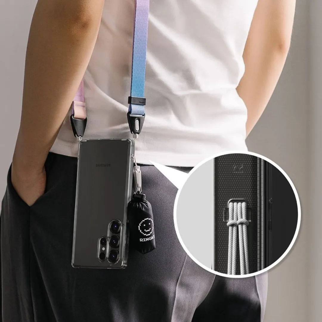 Ringke Fusion Galaxy S25 Ultra Hoesje - Transparent