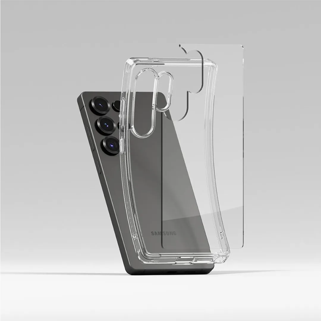 Ringke Fusion Galaxy S25 Ultra Hoesje - Transparent