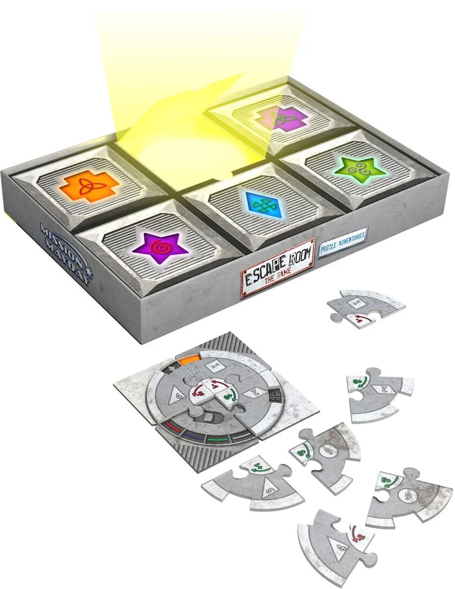 Identity Games Escape Room The Game Mission Mayday - 12 Stukken