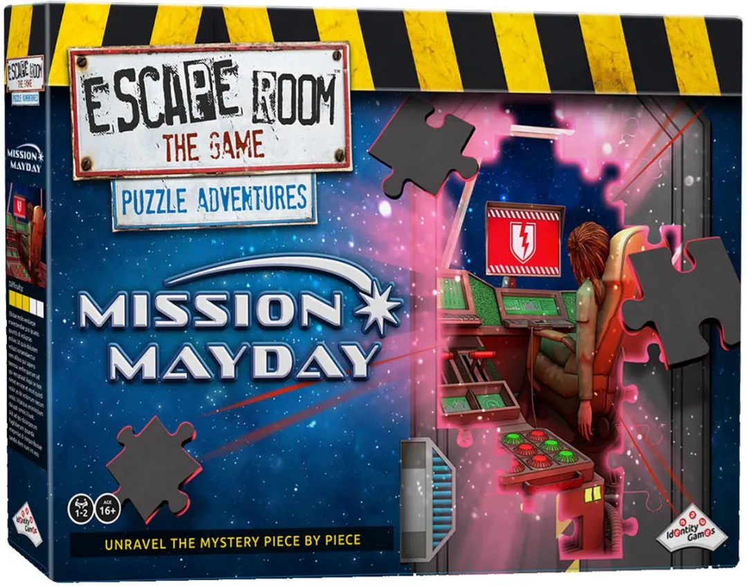 Identity Games Escape Room The Game Mission Mayday - 12 Stukken
