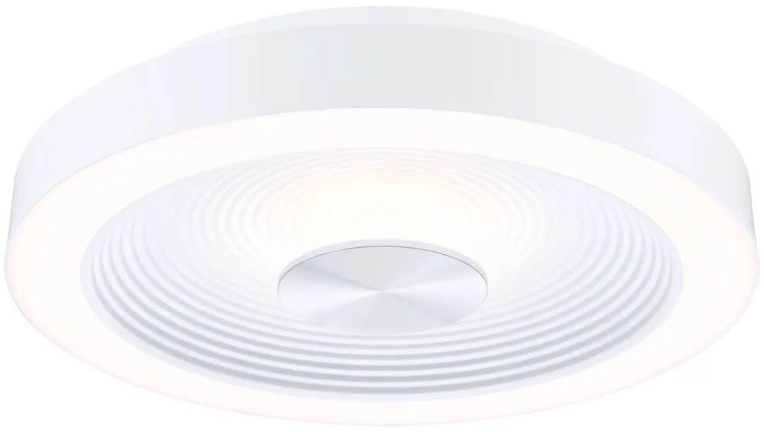 Paulmann Volea LED Plafondlamp 3000K 950lm - 32cm Wit, Zilver