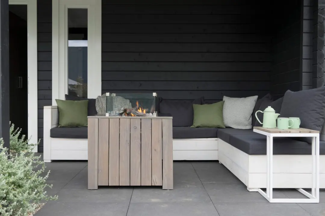Cosi Cosicube 70 Vuurtafel - Ø70cm - Grey Wash - afbeelding 4 van 6