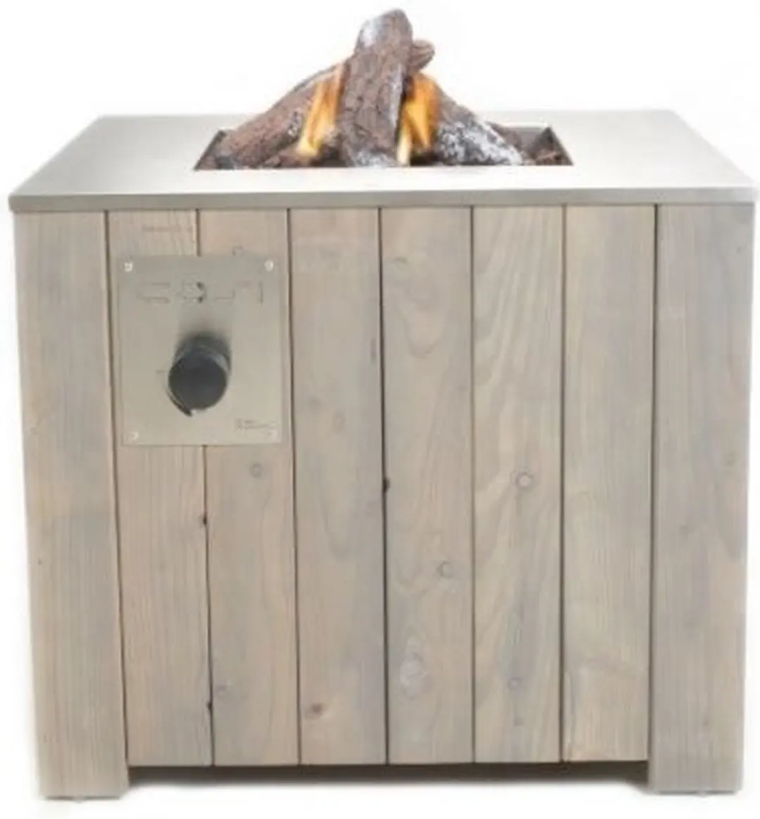 Cosi Cosicube 70 Vuurtafel - Ø70cm - Grey Wash - afbeelding 5 van 6