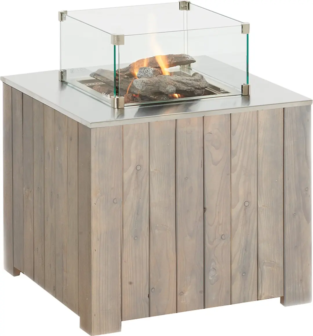Cosi Cosicube 70 Vuurtafel - Ø70cm - Grey Wash - afbeelding 2 van 6