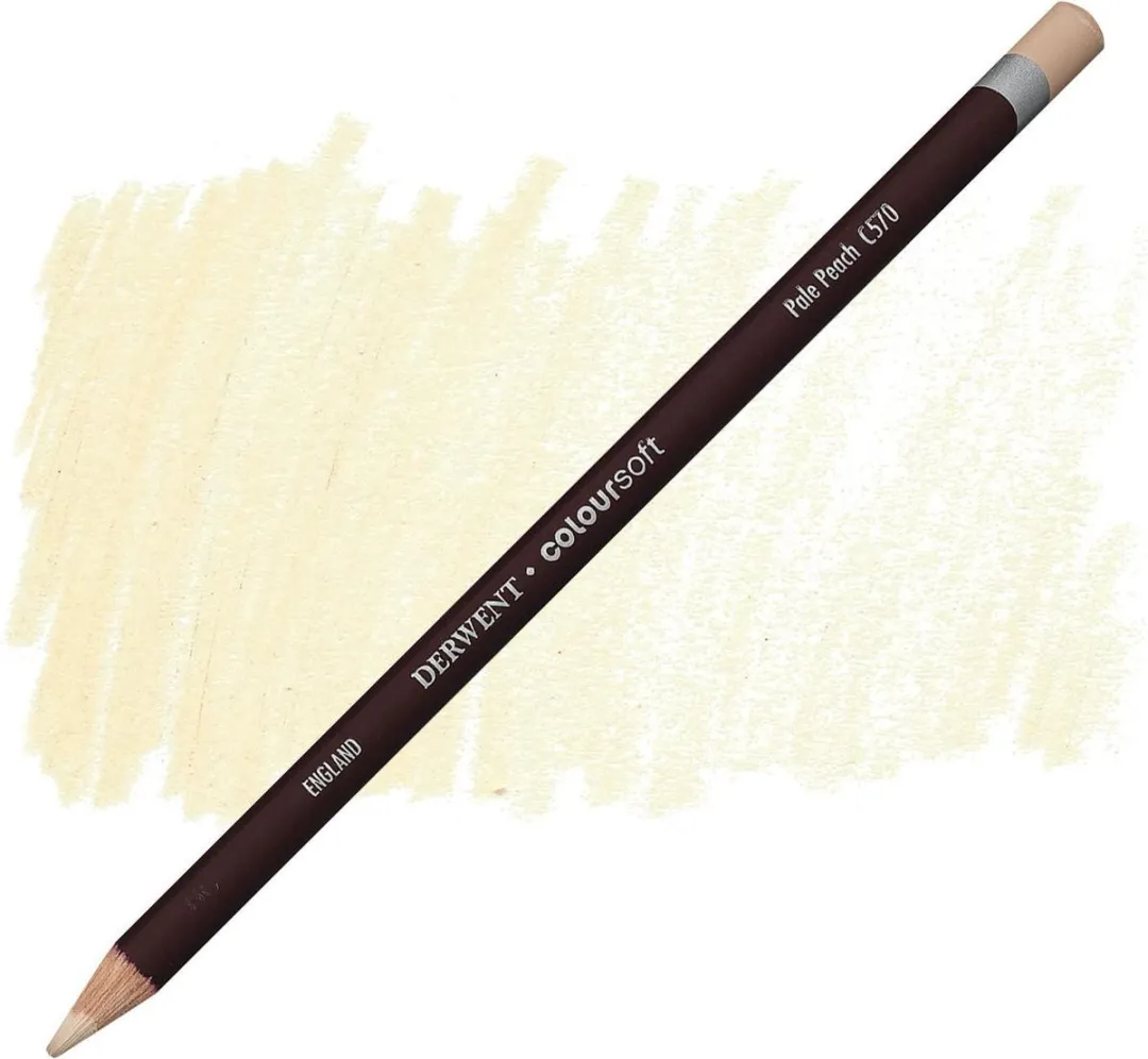 Derwent Coloursoft Potlood Pale Peach C570