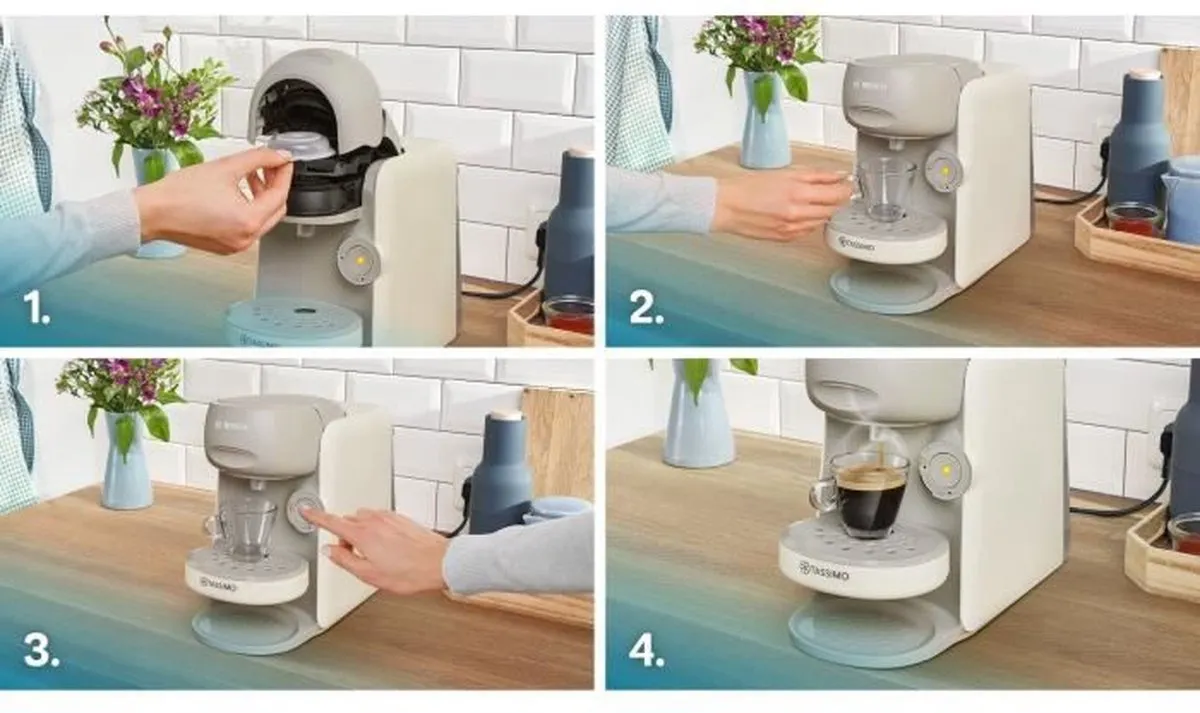 Bosch Tassimo TAS167P Multidrink Koffiemachine - Beige