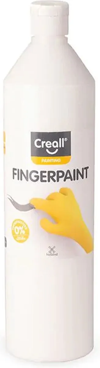 Creall Vingerverf Wit 750ml - Conserveringsvrij