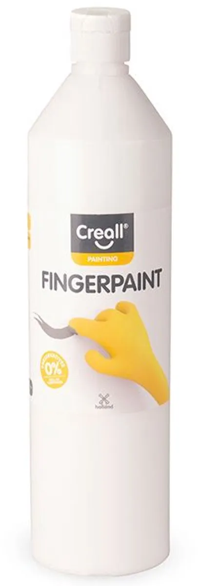 Creall Vingerverf Wit 750ml - Conserveringsvrij