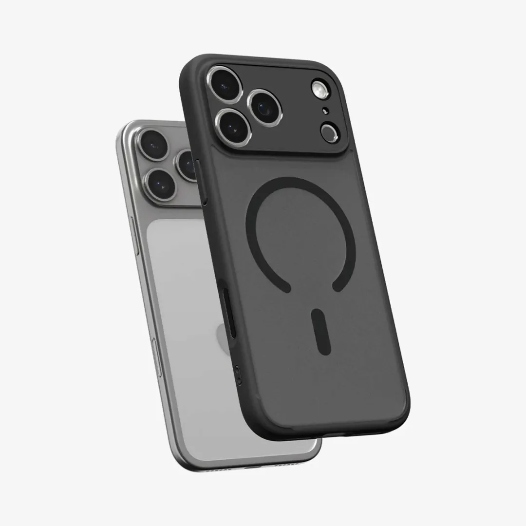 Spigen Ultra Hybrid MagSafe Hoesje iPhone 17 Pro Max - 8800283314175 - Zwart