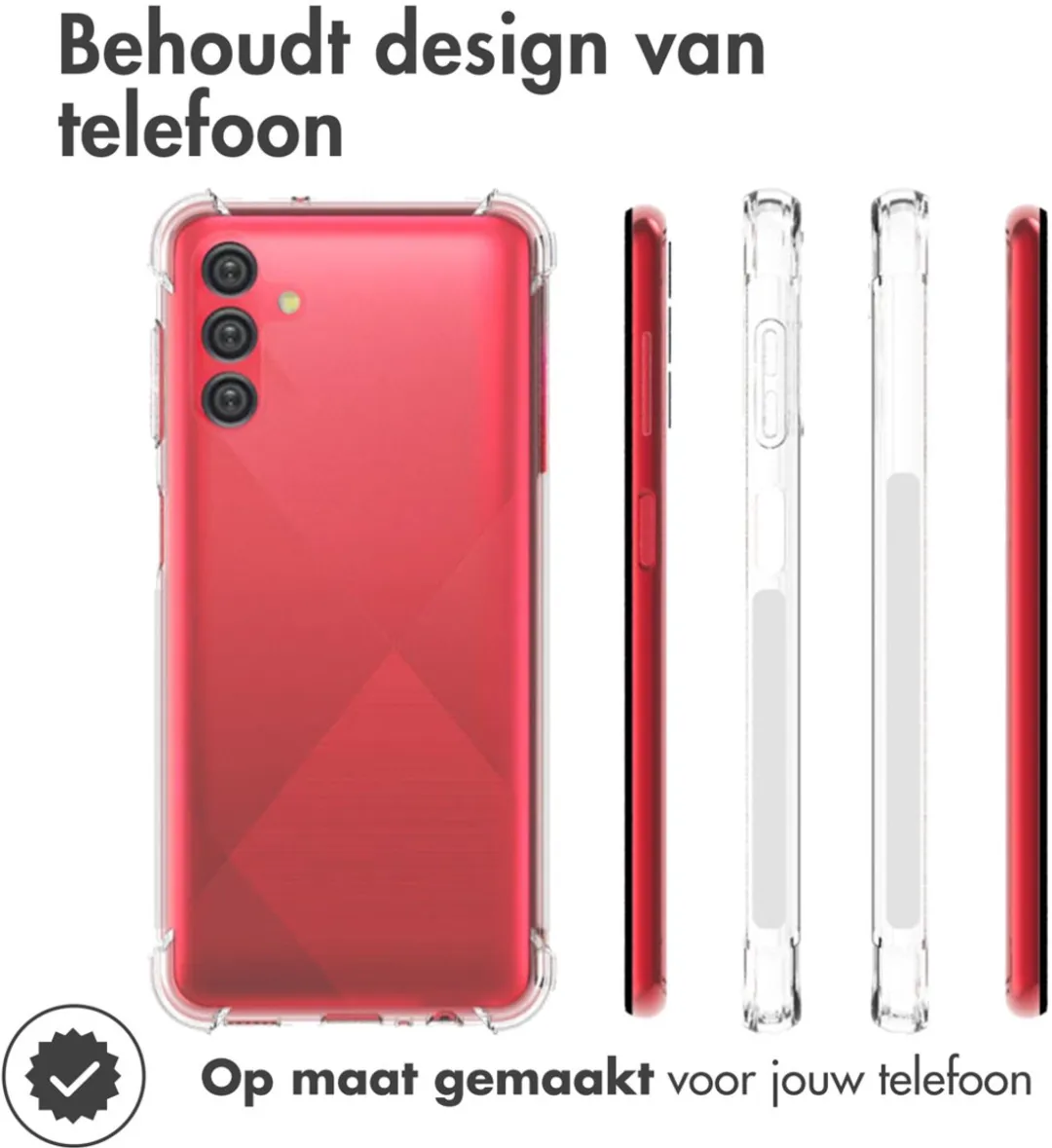 Imoshion Hoesje Samsung Galaxy A13 5G/A04s - Transparant