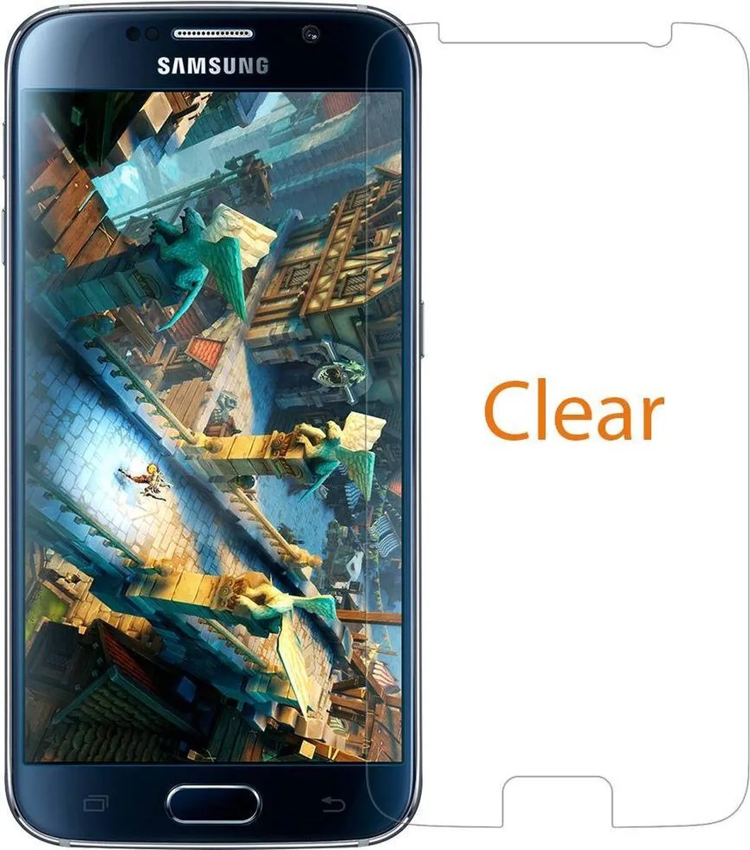 Nillkin Galaxy S6 Crystal Clear Schermbeschermer