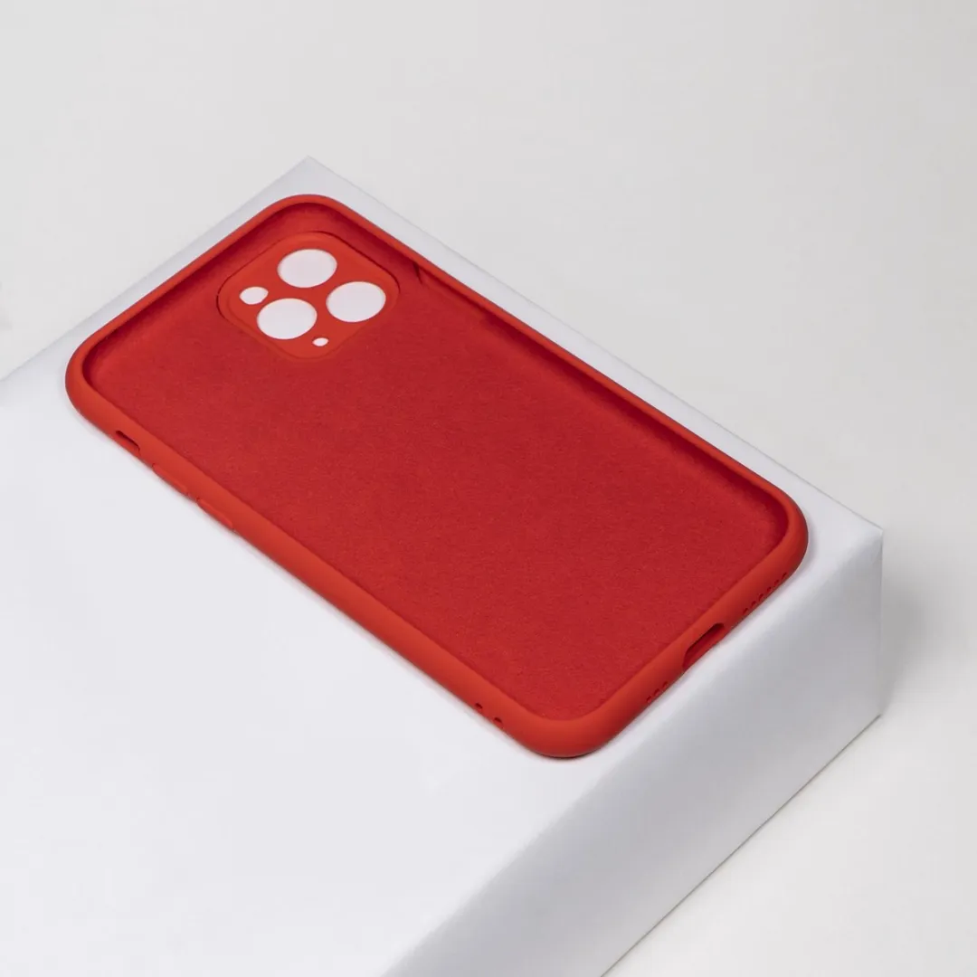 BMAX Siliconen Hoesje iPhone 11 Pro - Rood