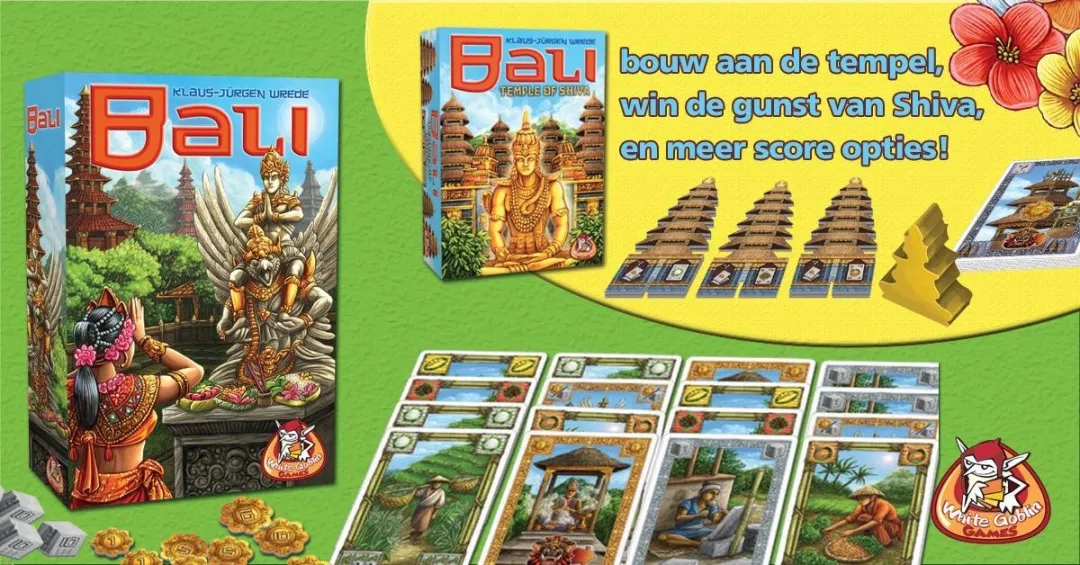 White Goblin Games Kaartspel Bali - Temple Of Shiva WGG1848