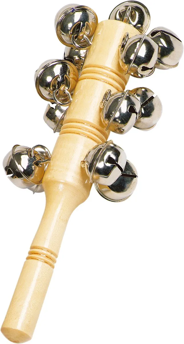 Goki Bell-stick met 13 Bellen - Meerkleurig