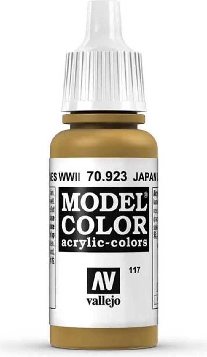 Vallejo Hobbyverf Acrylverf 70923 Japanese Uniform WWII - 17ml