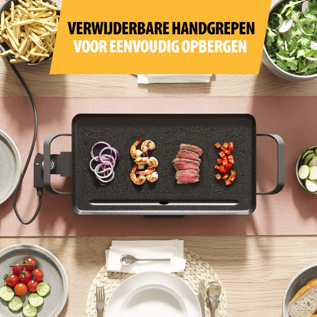 Tristar BP-2667 Tafelgrill - 2000W - 4-6 Personen - Zwart