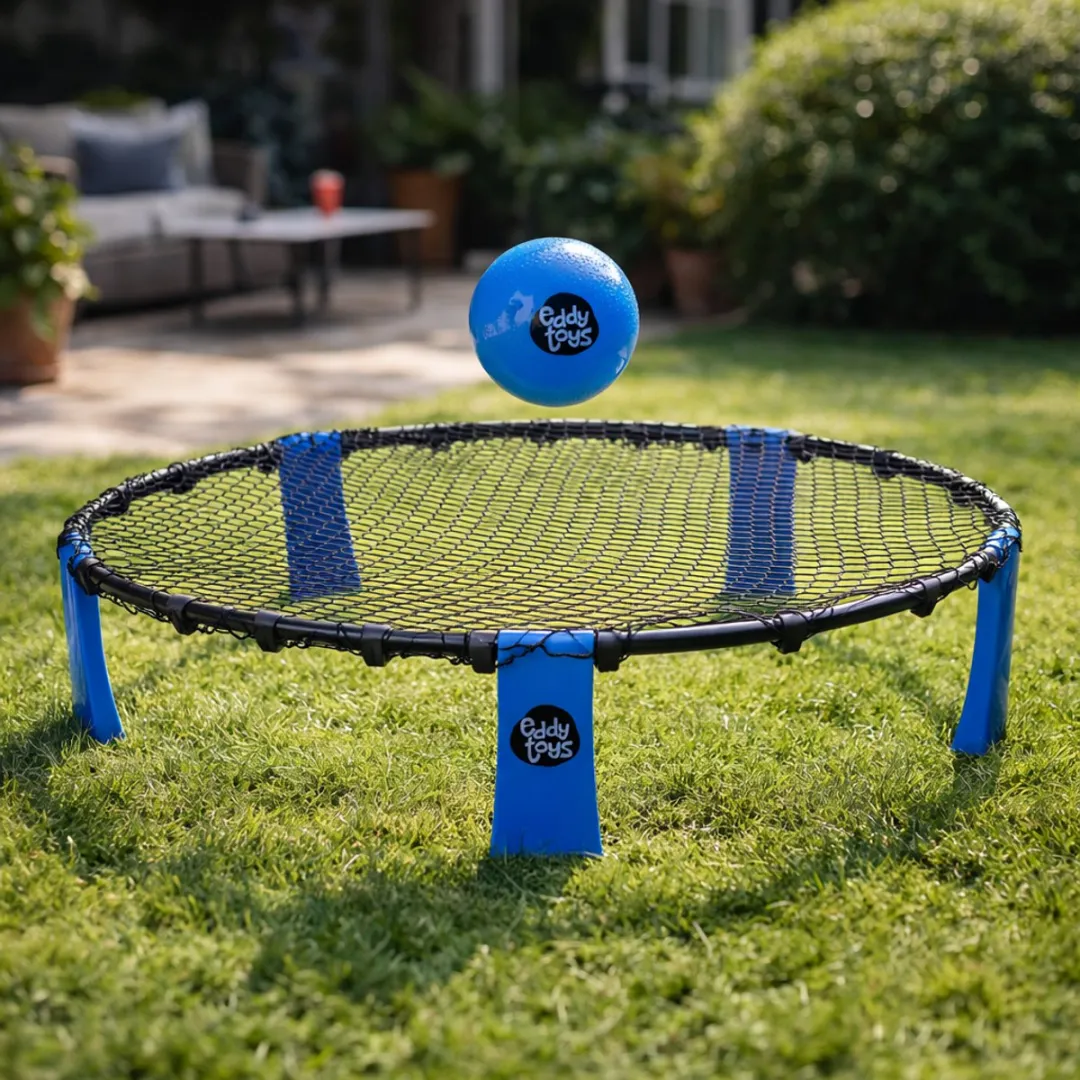 Eddy Toys Spyderball Set - 14 Onderdelen - Blauw