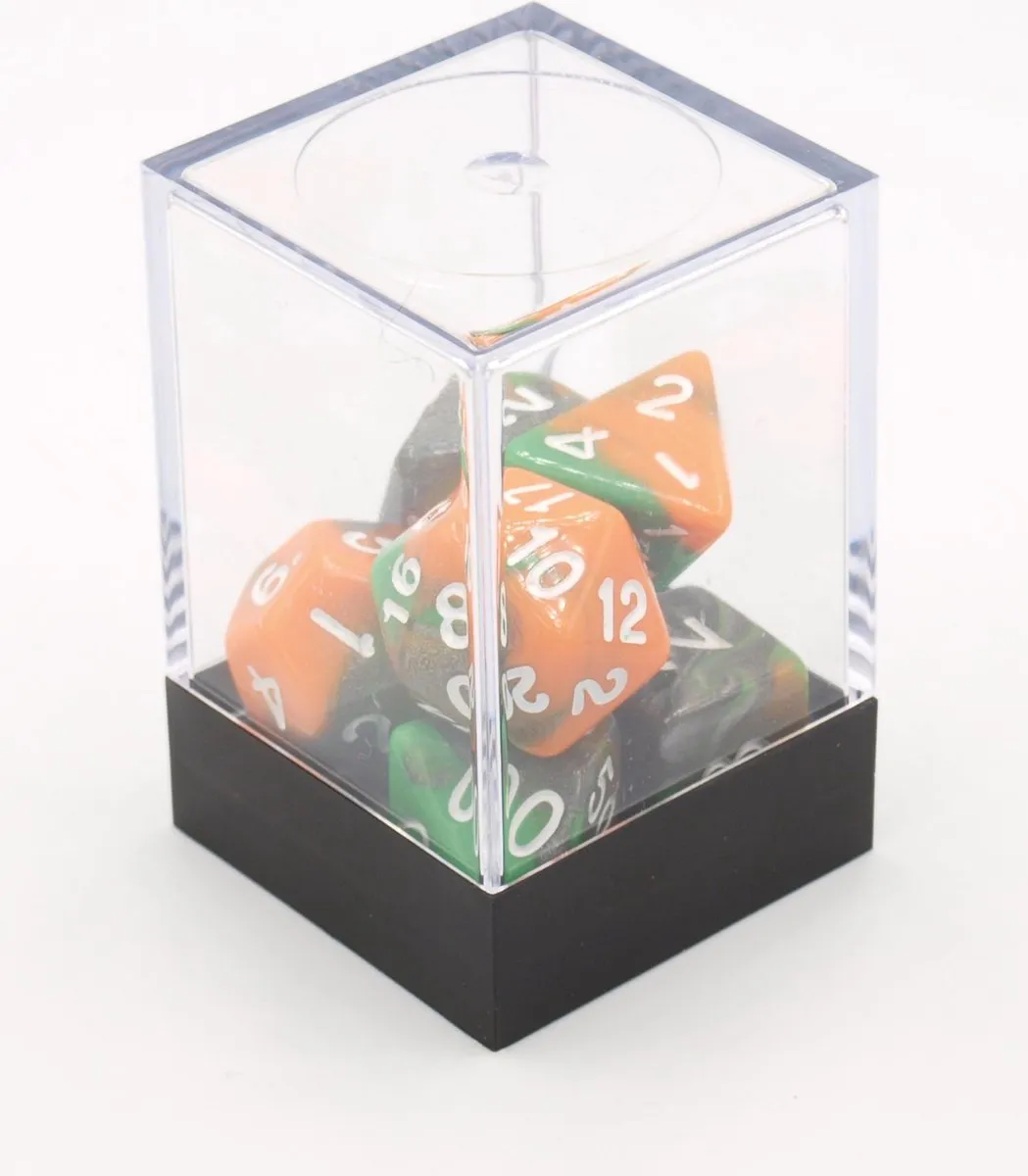 HOT Games Dobbelstenen 7-vlak Multicolor