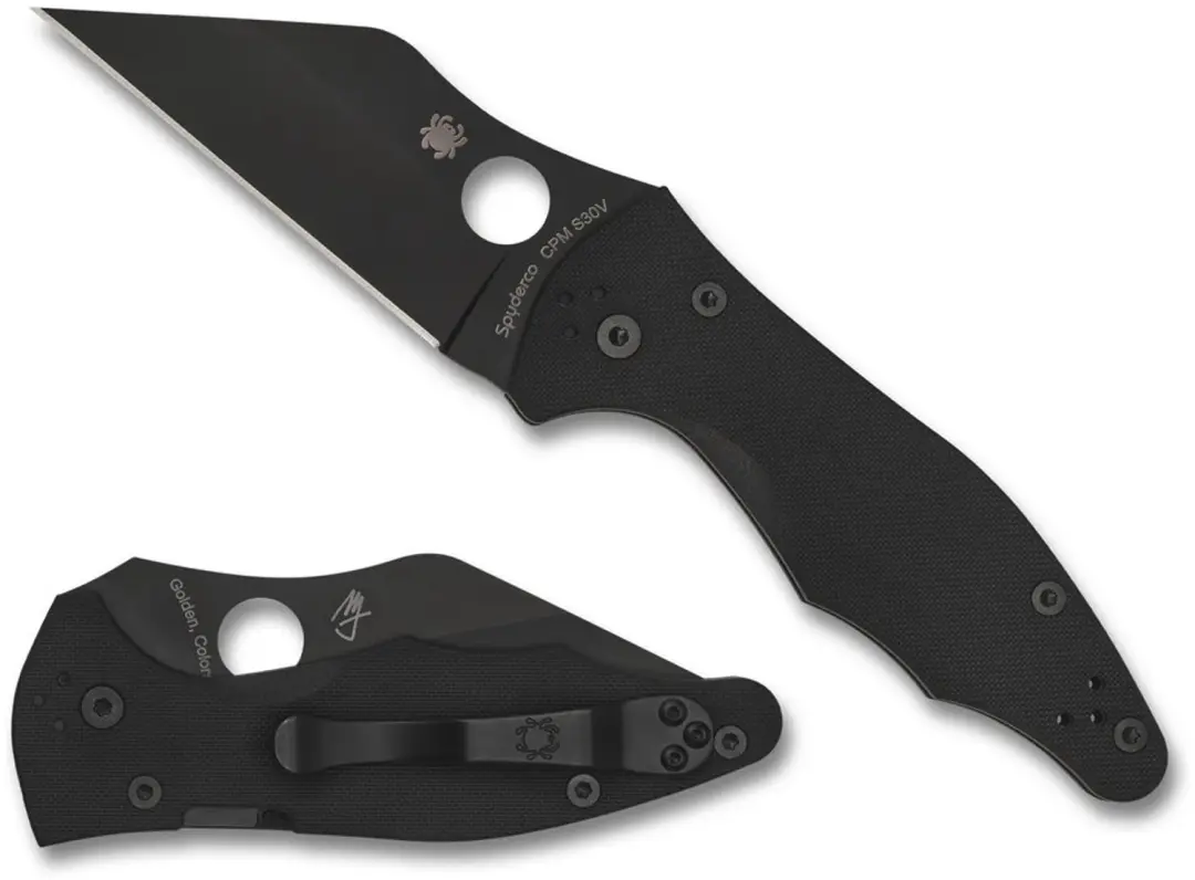 Spyderco Zakmes Yojimbo 2 Black / Black CPM S30V PE