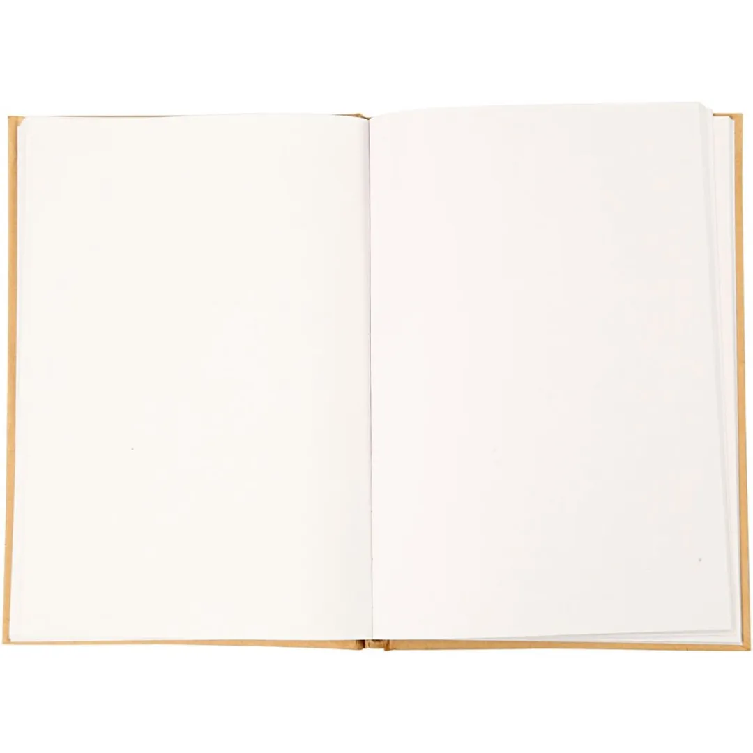 Creativ Company Notitieboek A5 Blanco Kraft - 1 Stuk