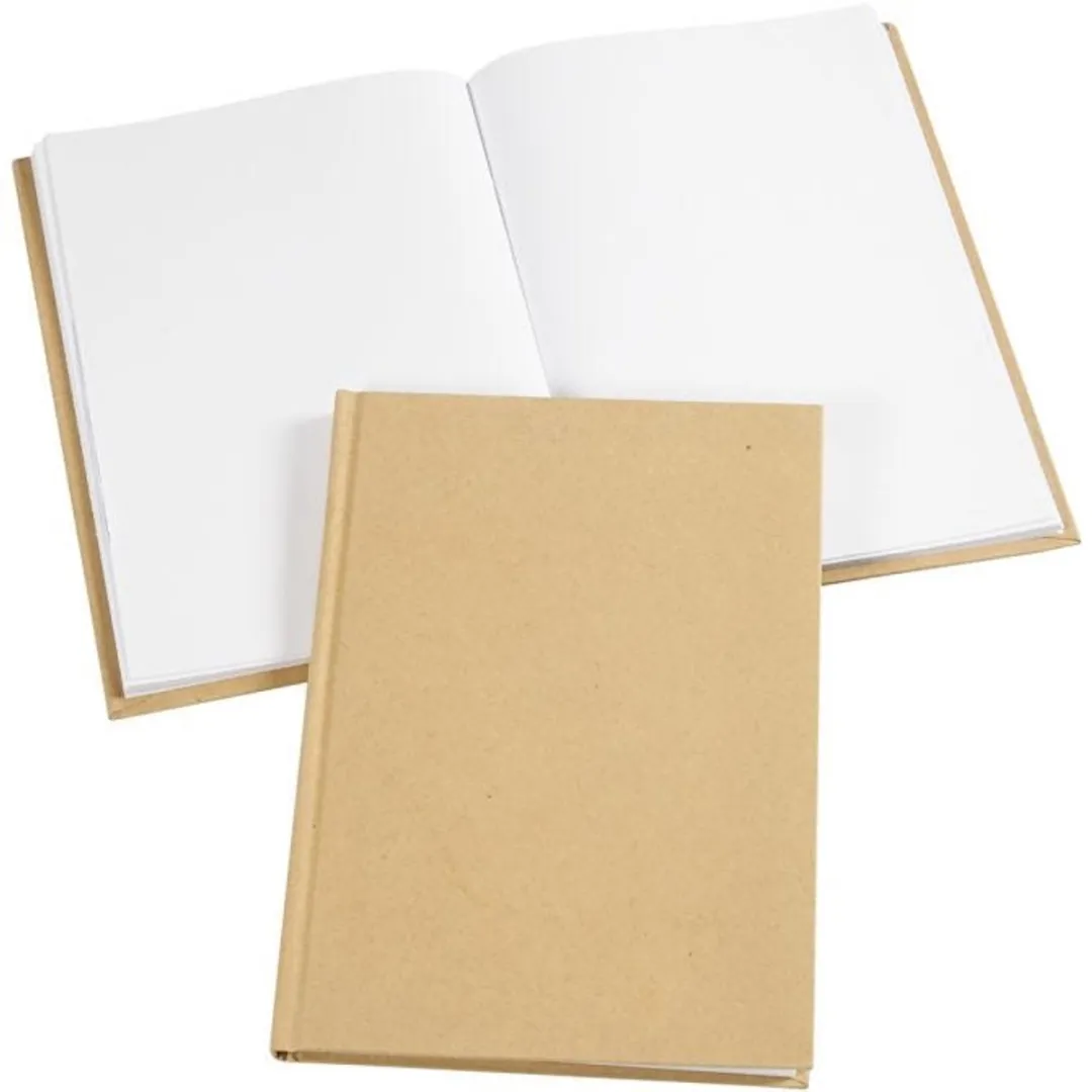 Creativ Company Notitieboek A5 Blanco Kraft - 1 Stuk
