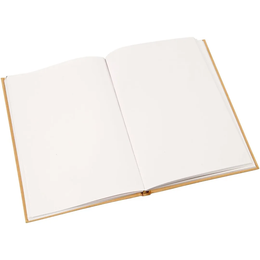 Creativ Company Notitieboek A5 Blanco Kraft - 1 Stuk