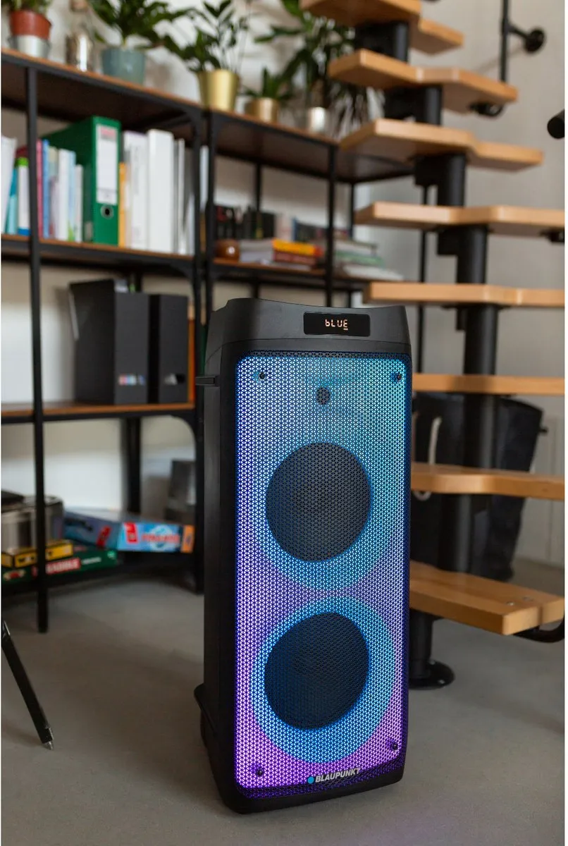 Blaupunkt PB08DB Draagbare Speaker 700W - Zwart