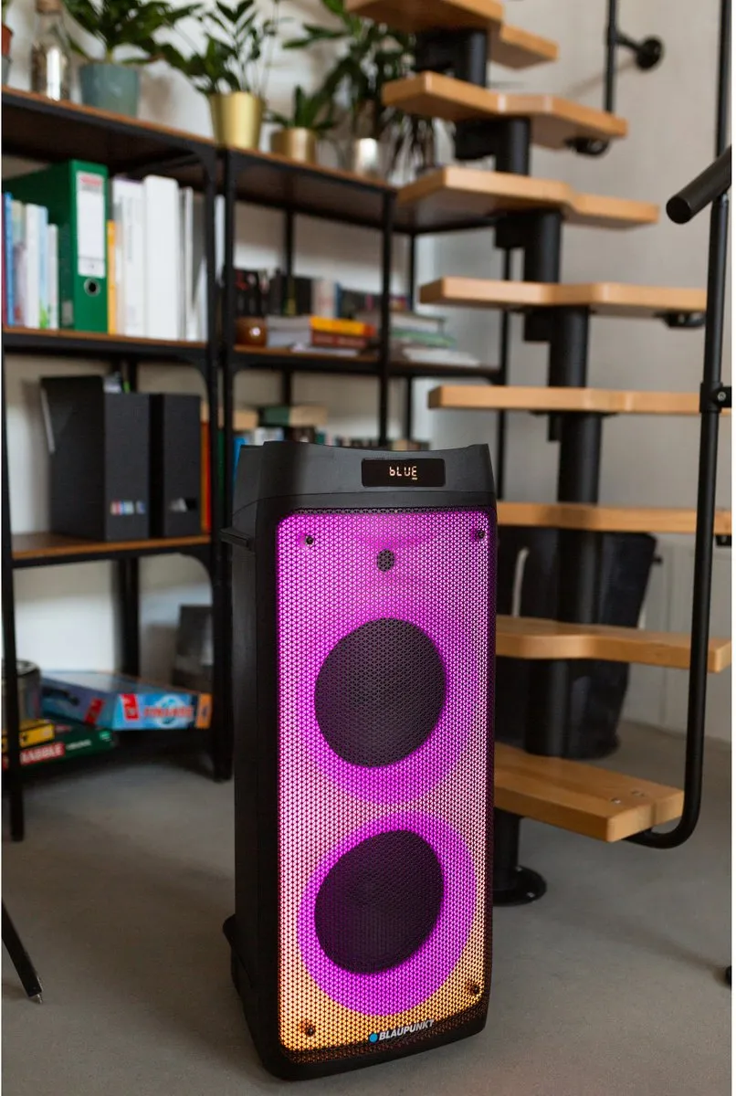 Blaupunkt PB08DB Draagbare Speaker 700W - Zwart
