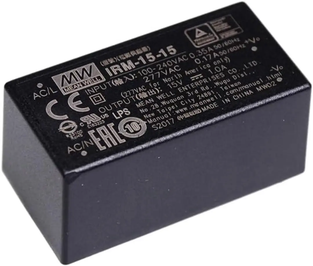 Mean Well IRM-15-15 PCB Voeding 15V 1A