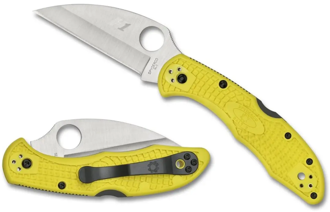 Spyderco Zakmes Salt 2 Wharnecliffe Yellow H-1 PE