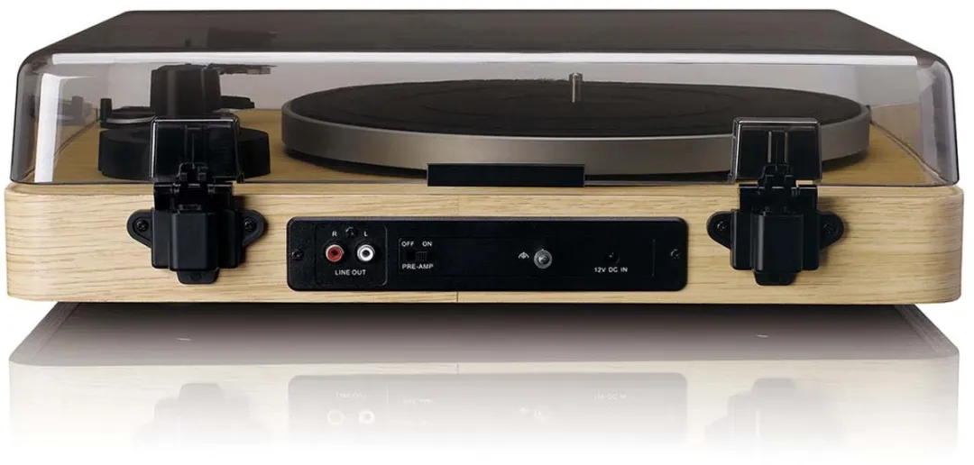 Lenco LBTA-166SI Platenspeler - Bluetooth & Voorversterker - Pine - afbeelding 6 van 6