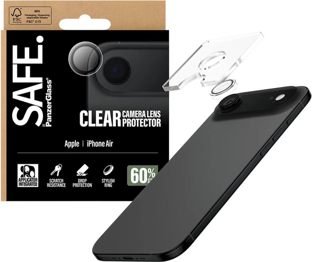 PanzerGlass iPhone Air Cameralensbeschermer - Gehard Glas