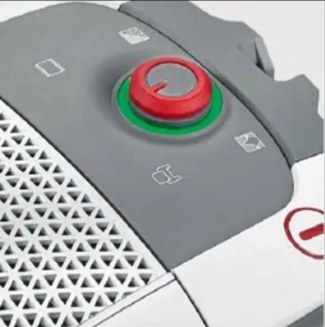 Severin BC 7047 Stofzuiger - 850W - HEPA 13 - Wit/Rood
