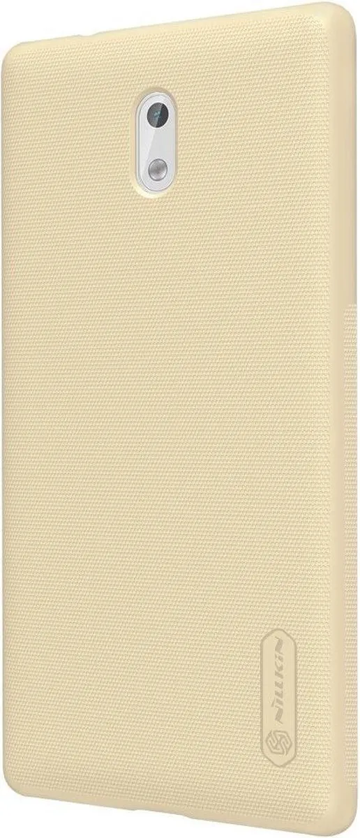 Nillkin Nokia 3 Hoesje Frosted Shield - Goud - afbeelding 3 van 5