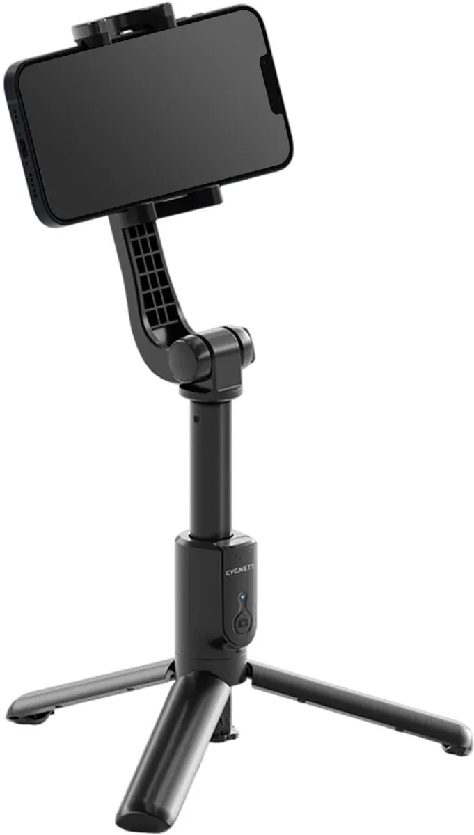 Cygnett Go-Create Selfie Stick & Statief CY4474UNSES - Zwart