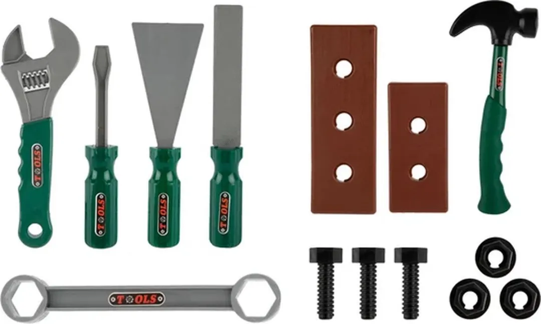 Toi-Toys Power Tools Gereedschapset 13-delig - Multikleur