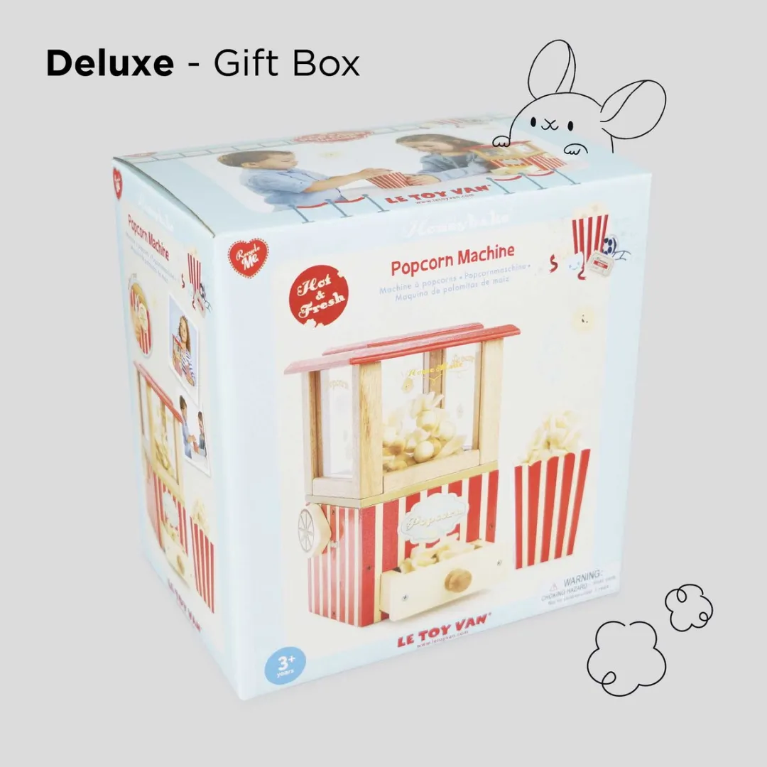 Le Toy Van Popcorn Machine - Multicolor