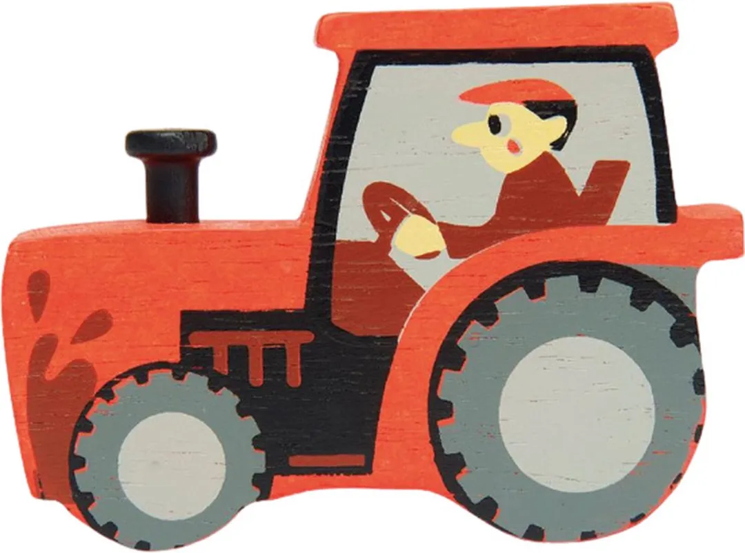 Tender Leaf Toys Tractor Junior 8cm