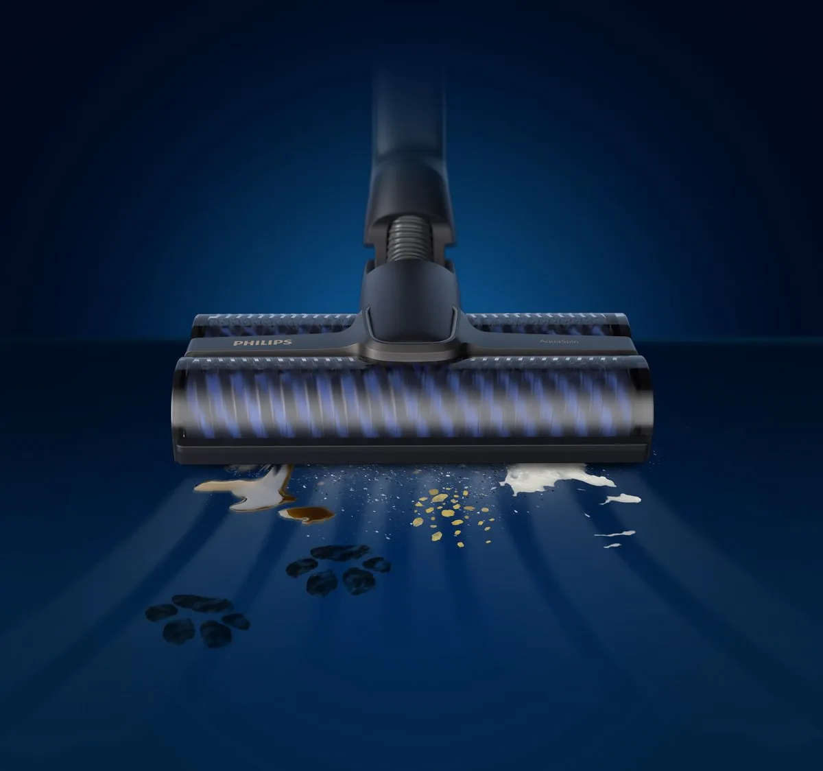 Philips Steelstofzuiger XW7110/01 Dweilfunctie - Grijs