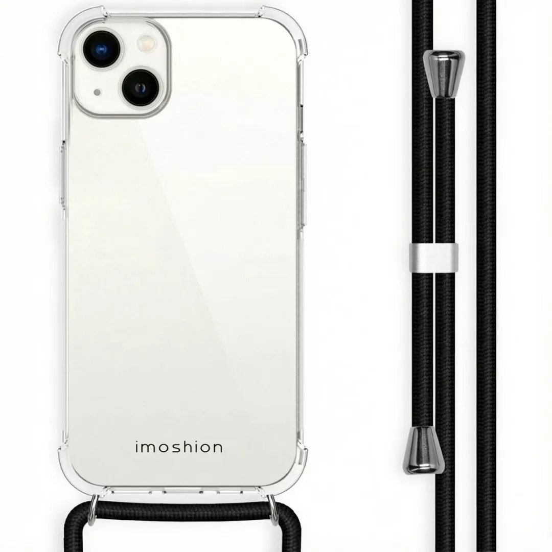 Imoshion Hoesje iPhone 14 Plus - Backcover met koord - Zwart