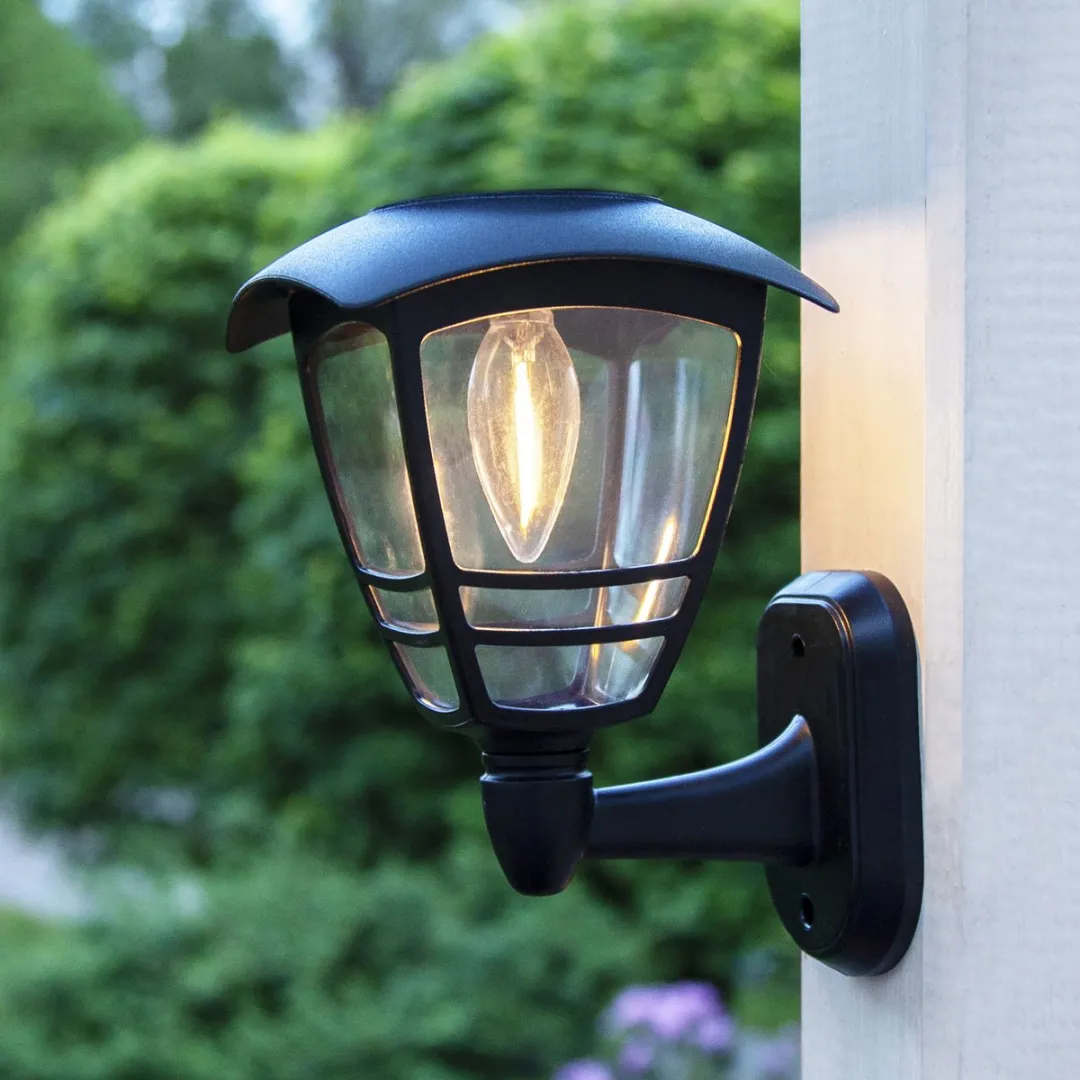 Star Trading Felix Wandlamp Zonne-energie - 1 Lichtpunt - Zwart