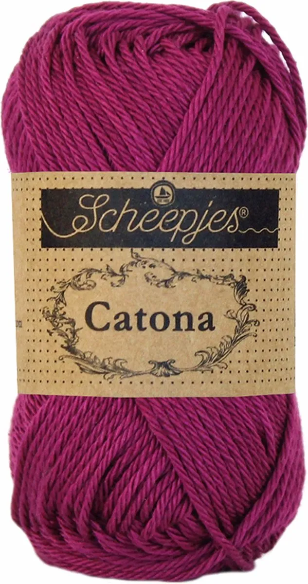 Scheepjes Catona 25g Tyrian Purple