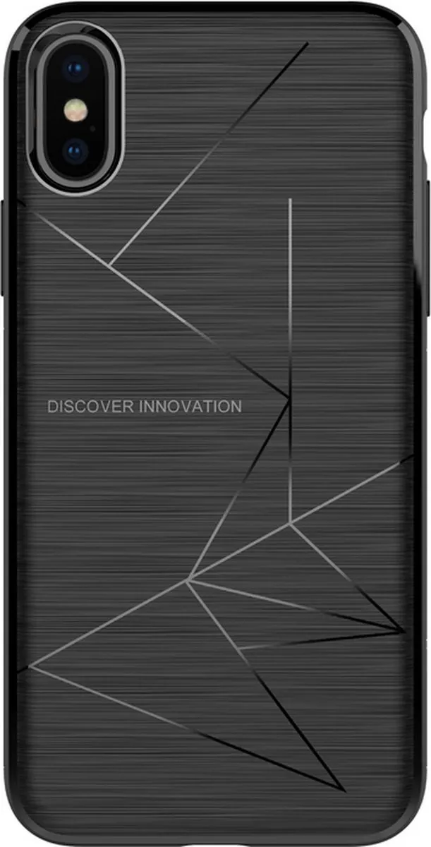 Nillkin Magic Back Case iPhone XS Max - Zwart - afbeelding 2 van 3
